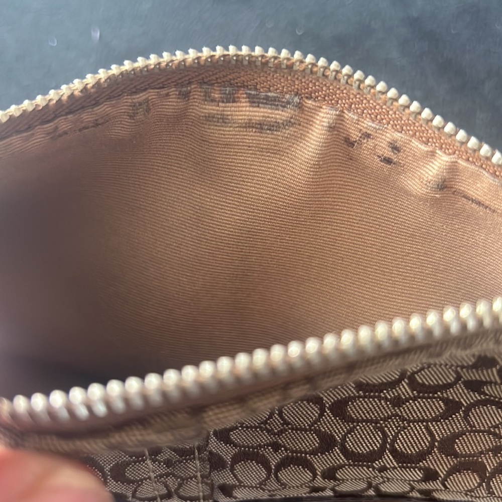 Authentic Coach Wristlet - Picture 4 of 5